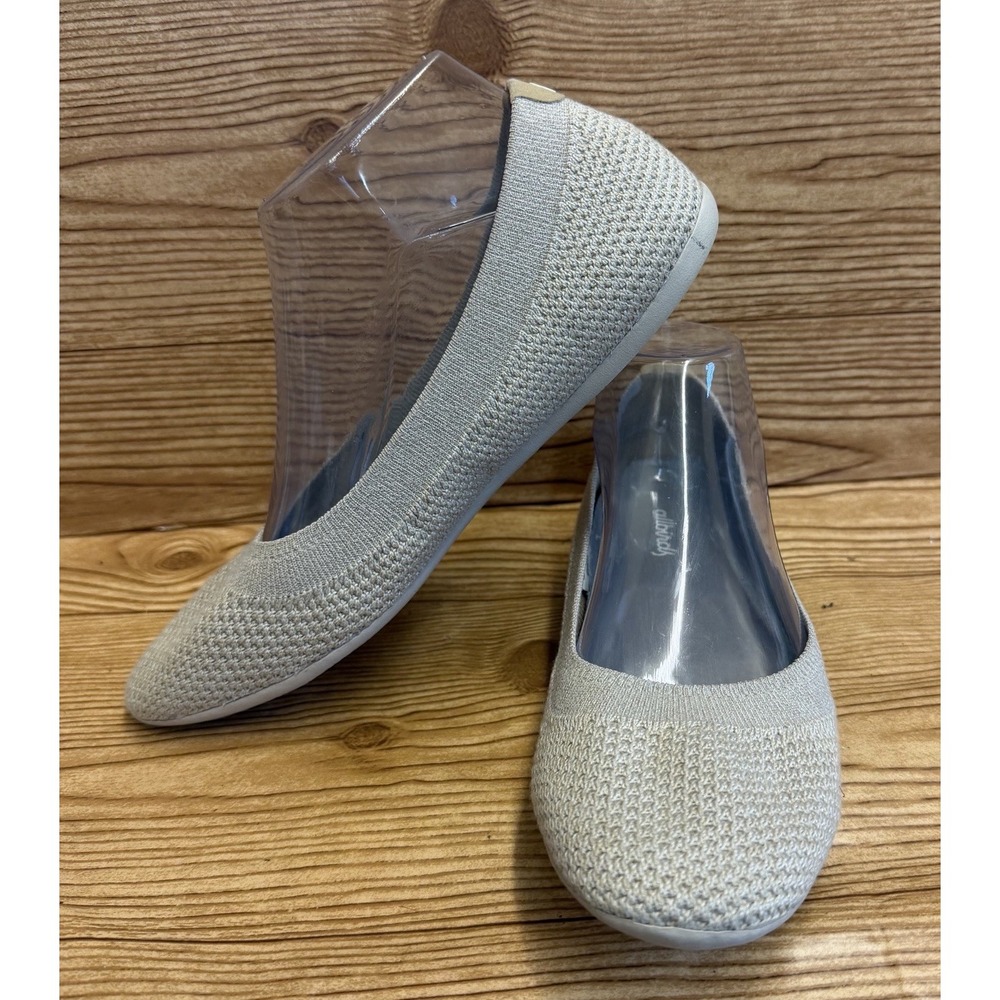 Women's Allbirds Tree Breezers Beige Comfort Flats Size US 8.5